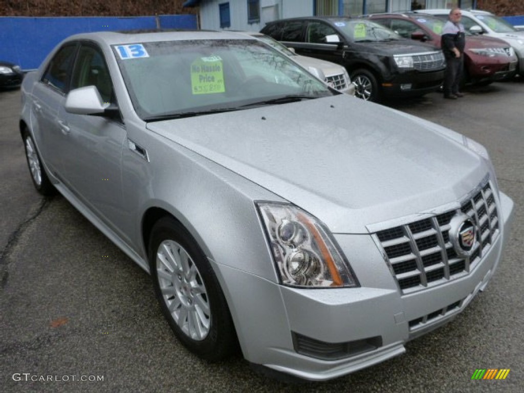 Radiant Silver Metallic 2013 Cadillac CTS 4 3.0 AWD Sedan Exterior Photo #89149734