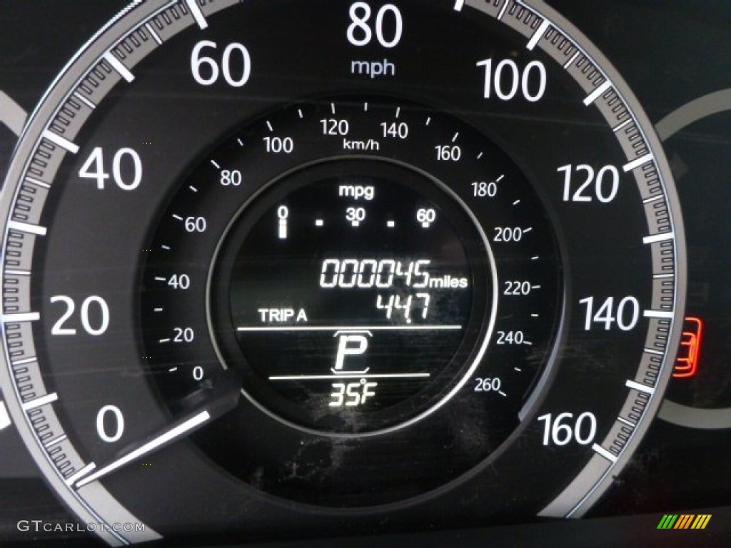 2014 Accord EX-L Sedan - Champagne Frost Pearl / Ivory photo #19