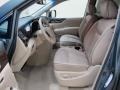 2011 Nissan Quest Beige Interior Front Seat Photo
