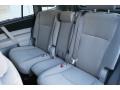 2013 Toyota Highlander Ash Interior Rear Seat Photo