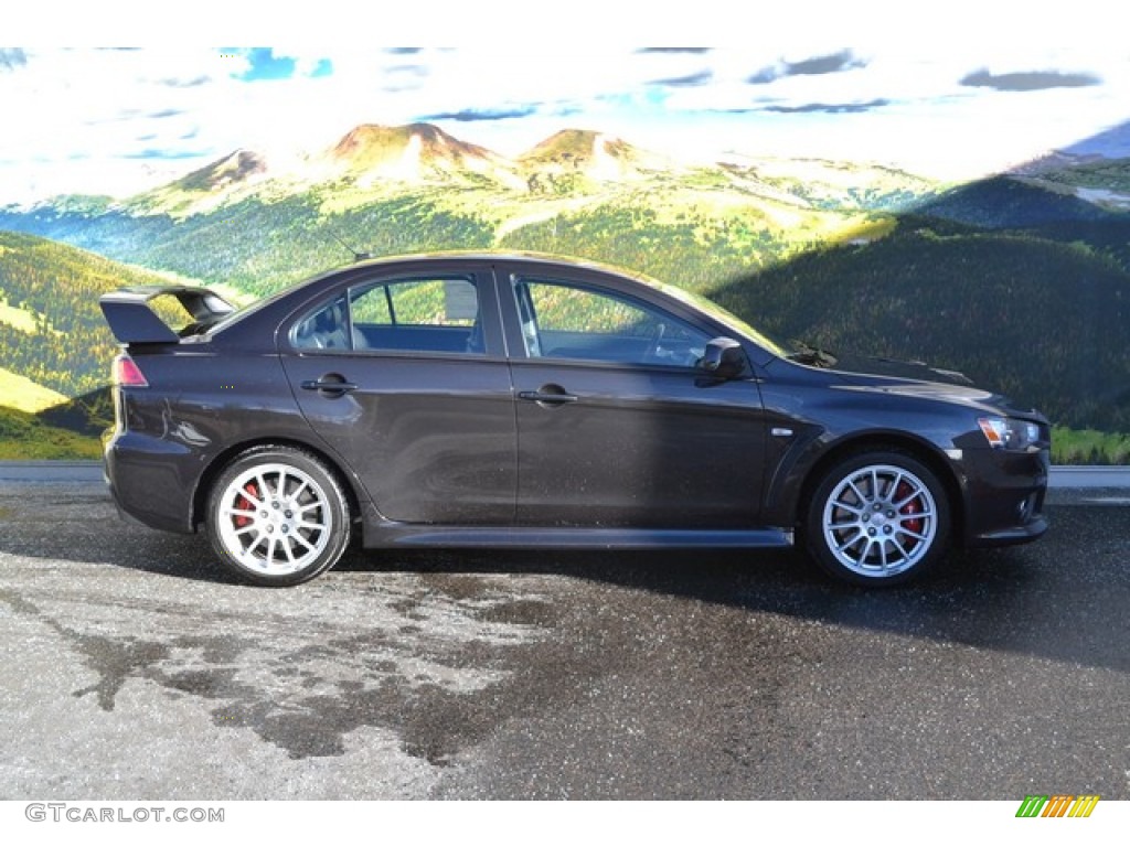 Phantom Black Pearl 2014 Mitsubishi Lancer Evolution GSR Exterior Photo #89151387