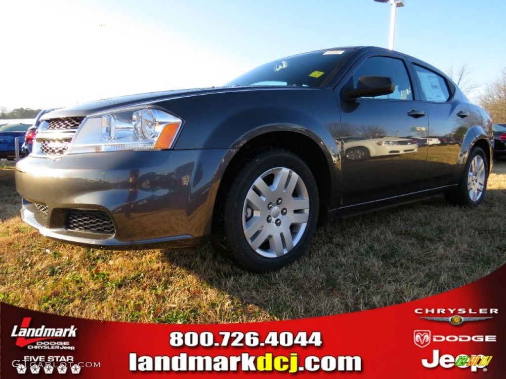 2014 Avenger SE - Granite Crystal Metallic / Black photo #1