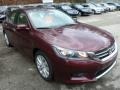 2014 Basque Red Pearl II Honda Accord EX-L Sedan  photo #7