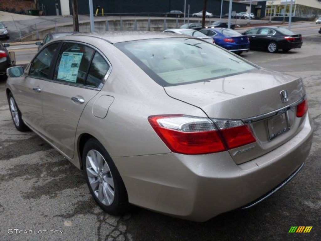 2014 Accord EX Sedan - Champagne Frost Pearl / Ivory photo #3