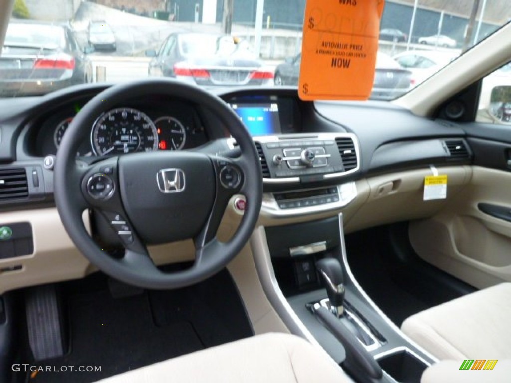 2014 Accord EX Sedan - Champagne Frost Pearl / Ivory photo #12