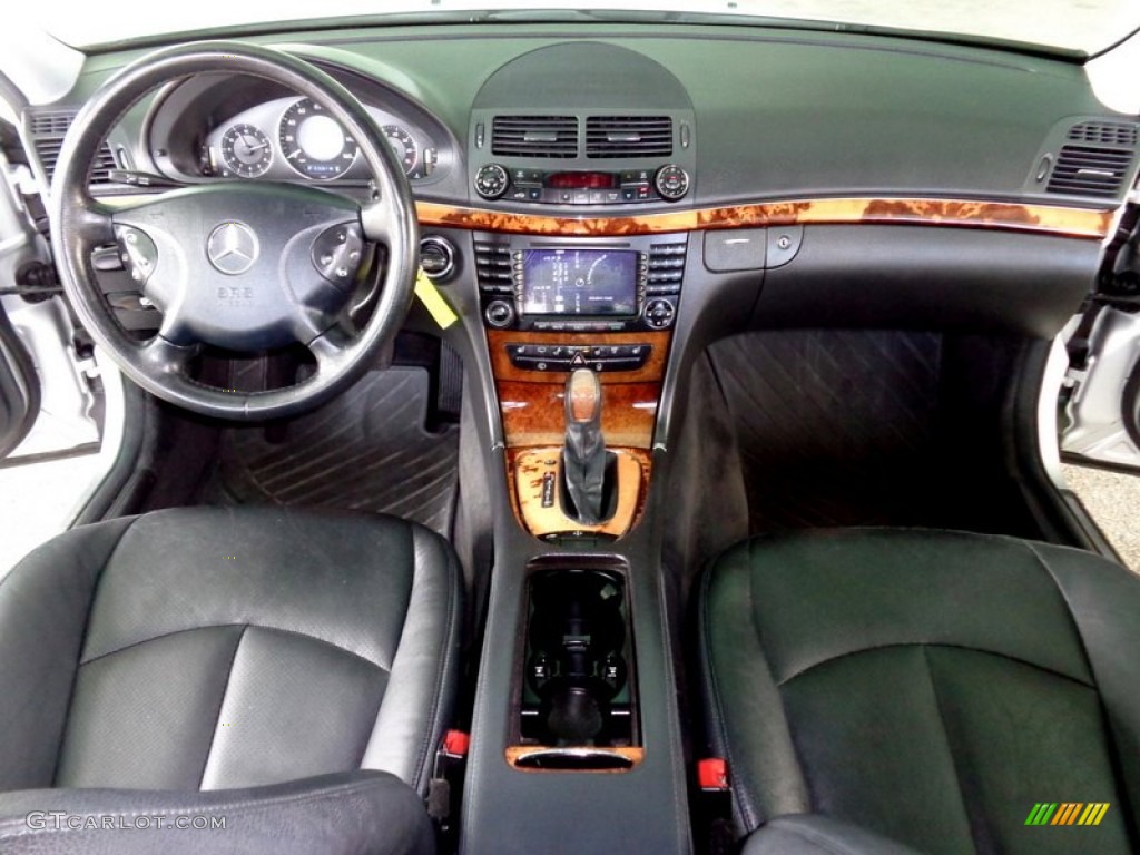 2005 Mercedes-Benz E 500 4Matic Wagon Charcoal Dashboard Photo #89152767