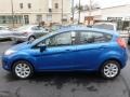 2011 Blue Flame Metallic Ford Fiesta SE Hatchback  photo #2