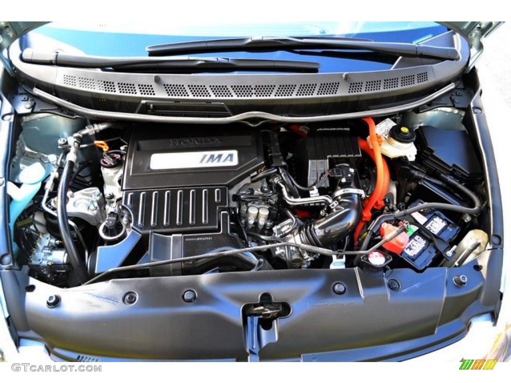 2008 Honda Civic Hybrid Sedan Engine Photos