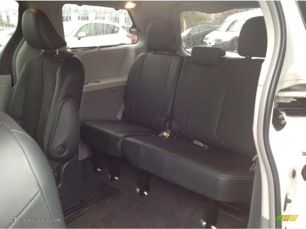 2011 Toyota Sienna SE Rear Seat Photo #89154828