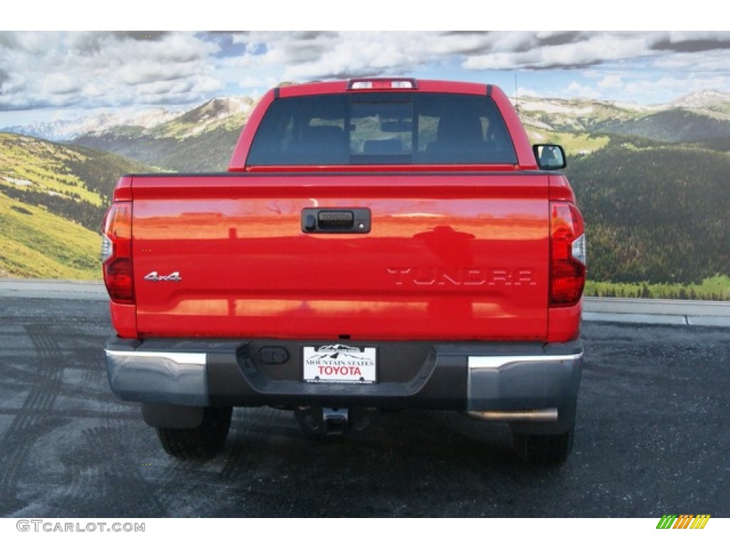 2014 Tundra SR5 Double Cab 4x4 - Radiant Red / Black photo #4