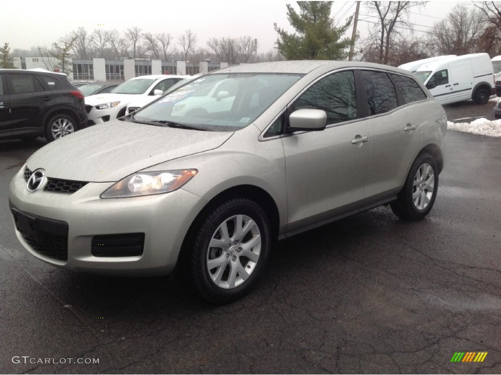 True Silver Metallic 2009 Mazda CX-7 Sport AWD Exterior Photo #89154923