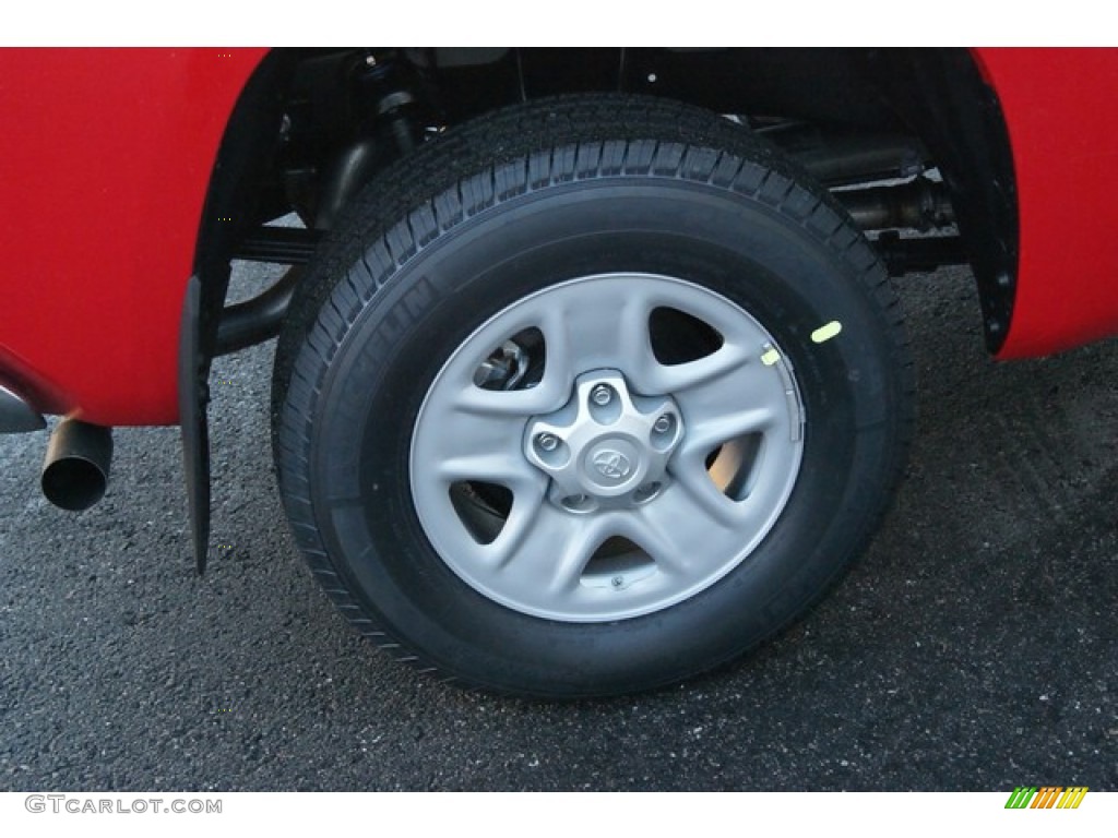 2014 Tundra SR5 Double Cab 4x4 - Radiant Red / Black photo #9