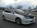 2008 Satin White Pearl Subaru Impreza WRX Wagon  photo #3