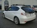 2008 Satin White Pearl Subaru Impreza WRX Wagon  photo #7