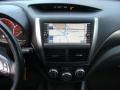 2008 Subaru Impreza Carbon Black Interior Navigation Photo