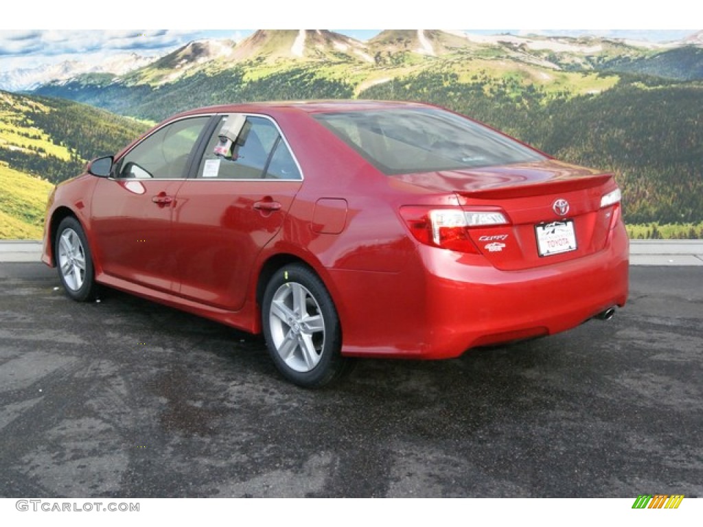 2014 Camry SE - Barcelona Red Metallic / Black photo #3