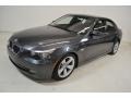 Platinum Grey Metallic 2008 BMW 5 Series 528i Sedan Exterior