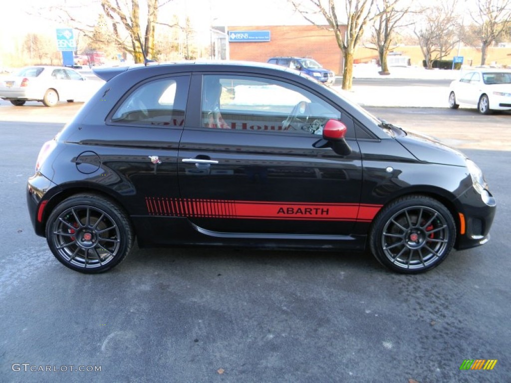 Nero (Black) 2012 Fiat 500 Abarth Exterior Photo #89156139
