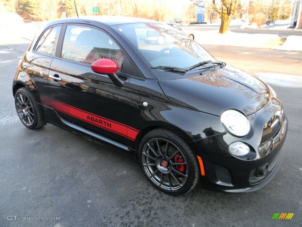 Nero (Black) 2012 Fiat 500 Abarth Exterior Photo #89156151