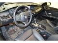 2008 BMW 5 Series Black Interior Prime Interior Photo