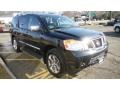 2010 Galaxy Black Metallic Nissan Armada Platinum 4WD  photo #3