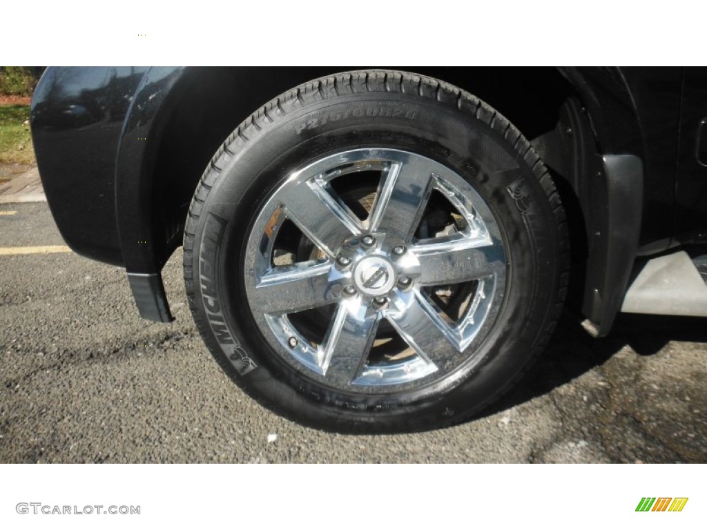 2010 Armada Platinum 4WD - Galaxy Black Metallic / Charcoal photo #10