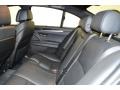 2011 BMW 5 Series Black Interior Rear Seat Photo
