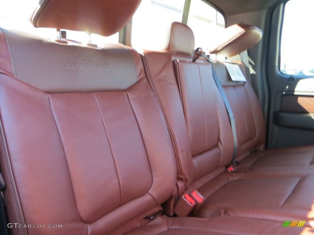 2014 Ford F150 King Ranch SuperCrew Rear Seat Photo #89160618