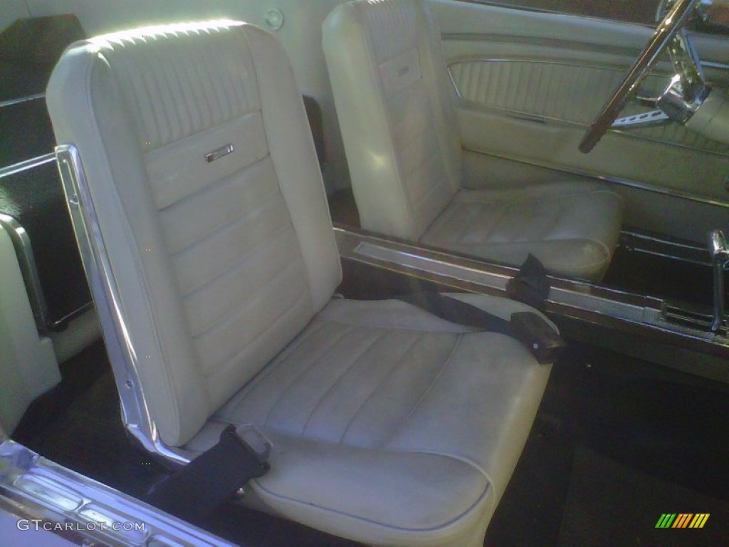 1965 Mustang Fastback - Twilight Turquoise / White photo #6