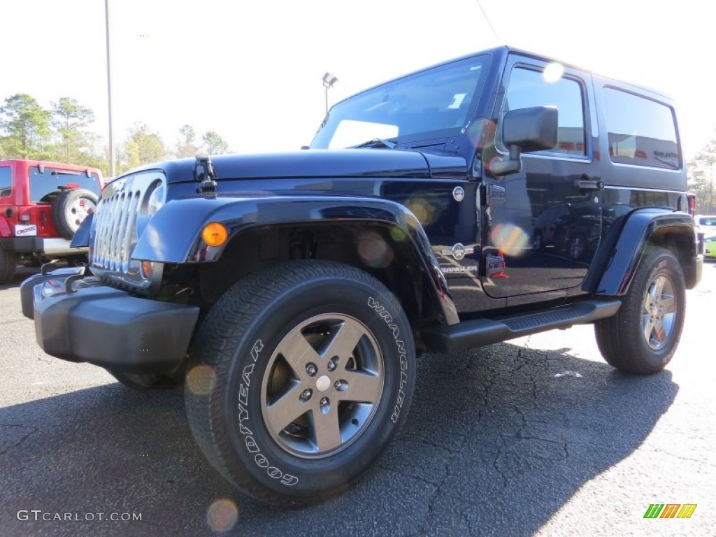 2012 Wrangler Sport 4x4 - True Blue Pearl / Black photo #3