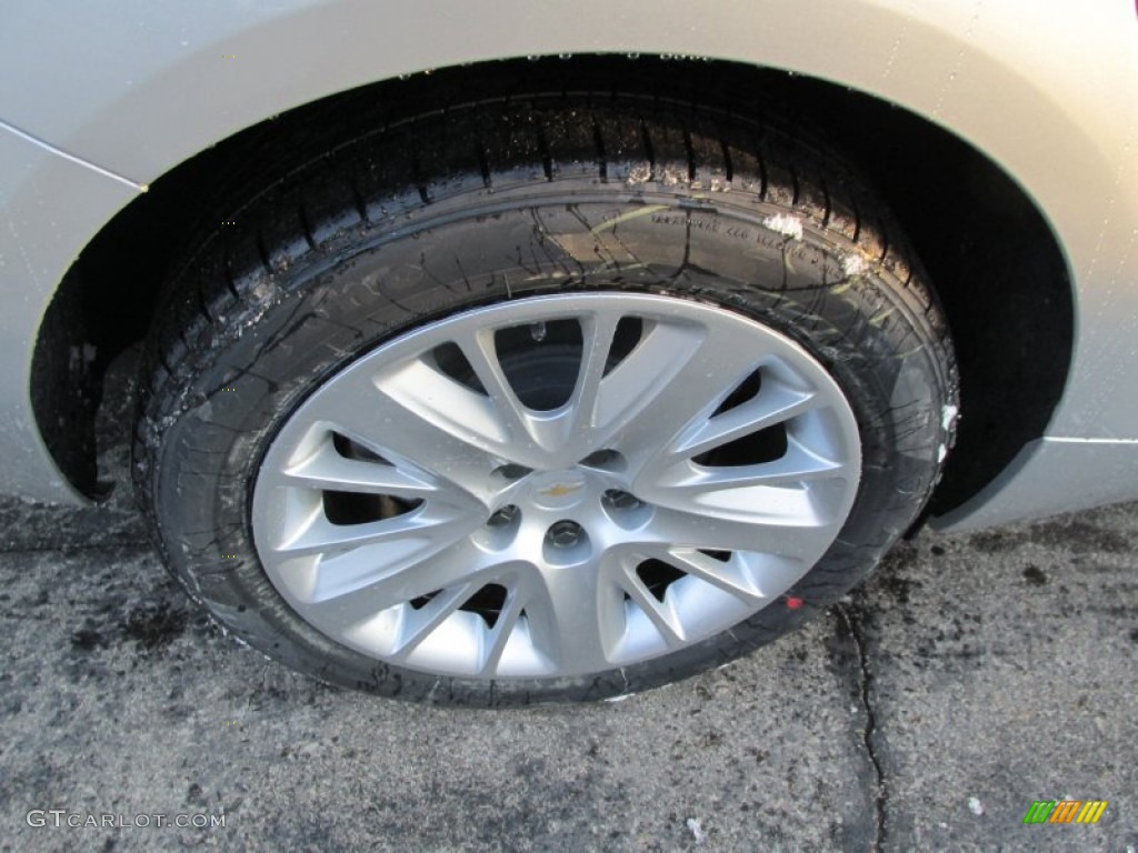 2014 Impala LS - Silver Ice Metallic / Jet Black/Dark Titanium photo #3