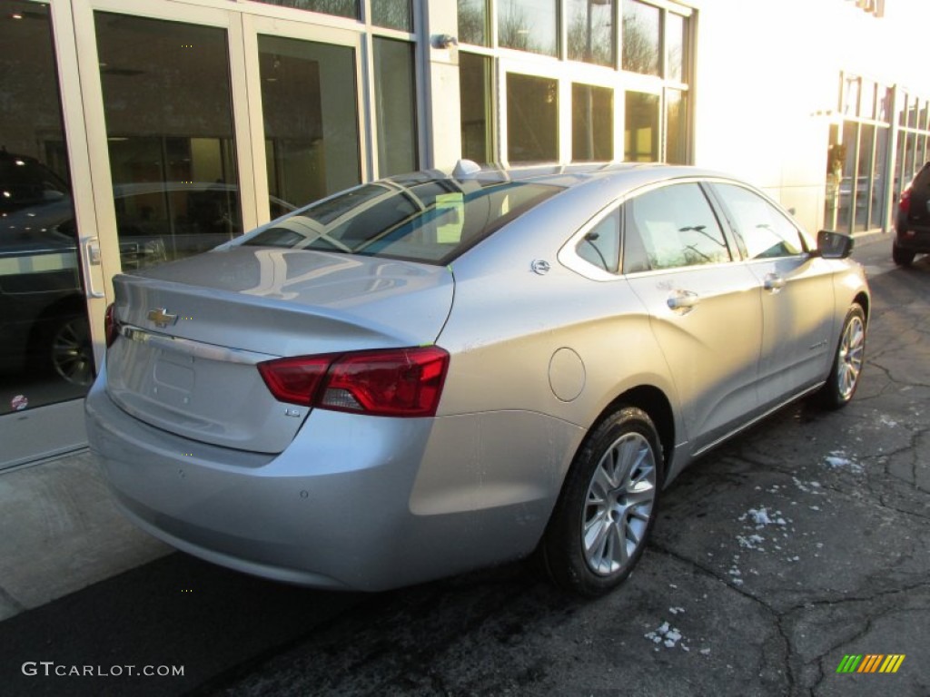 2014 Impala LS - Silver Ice Metallic / Jet Black/Dark Titanium photo #4