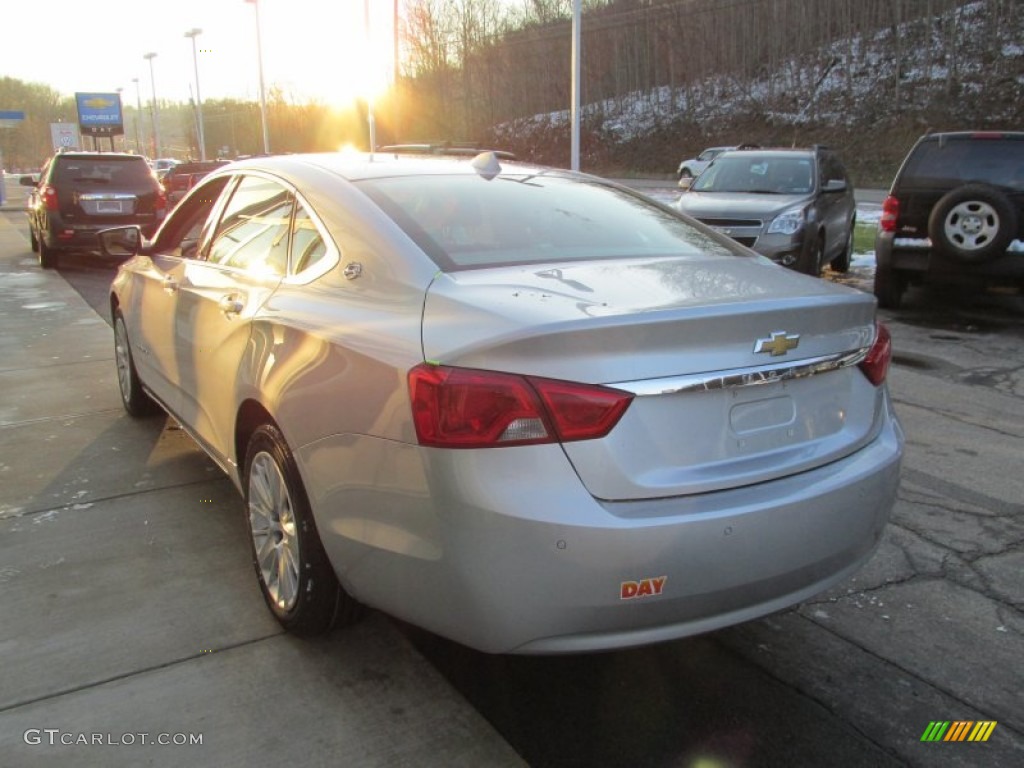 2014 Impala LS - Silver Ice Metallic / Jet Black/Dark Titanium photo #6