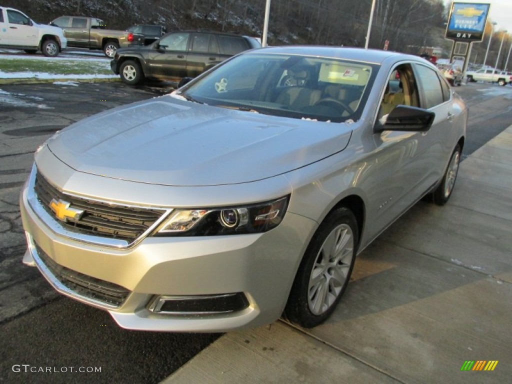 2014 Impala LS - Silver Ice Metallic / Jet Black/Dark Titanium photo #7