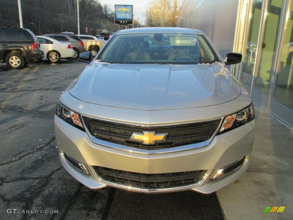 2014 Impala LS - Silver Ice Metallic / Jet Black/Dark Titanium photo #8