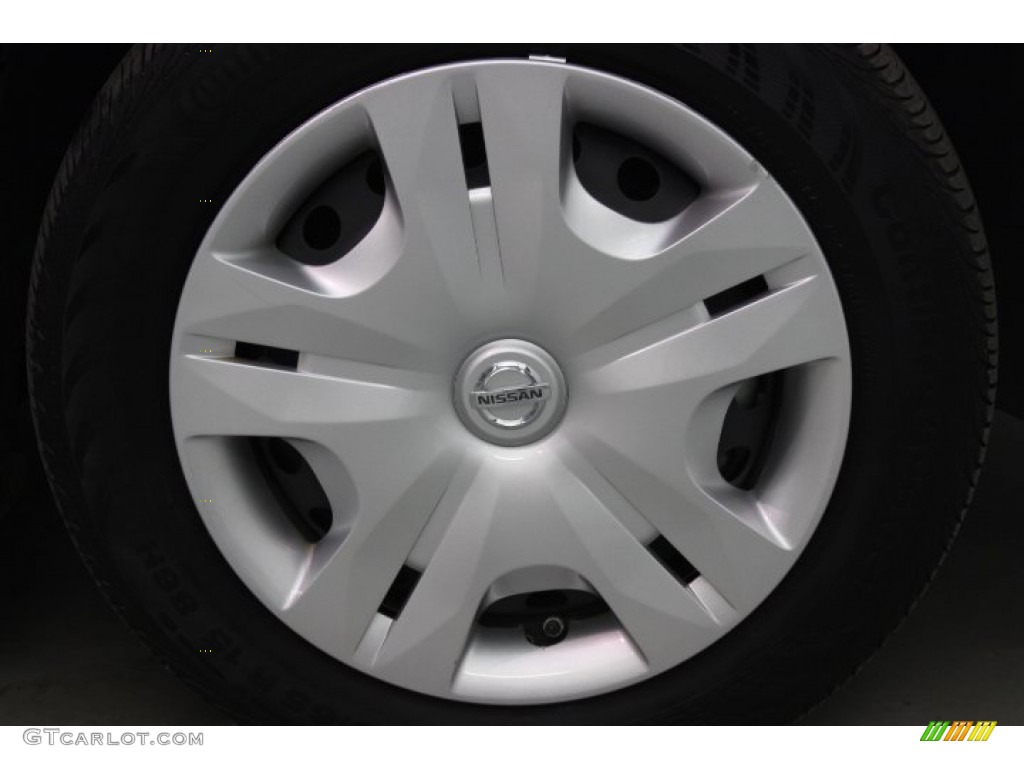 2011 Versa 1.8 S Hatchback - Metallic Blue / Charcoal photo #9