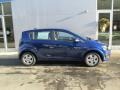 Blue Topaz Metallic 2014 Chevrolet Sonic LS Hatchback Exterior