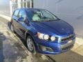 Blue Topaz Metallic 2014 Chevrolet Sonic LS Hatchback Exterior