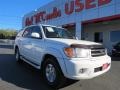 Natural White 2002 Toyota Sequoia Limited 4WD