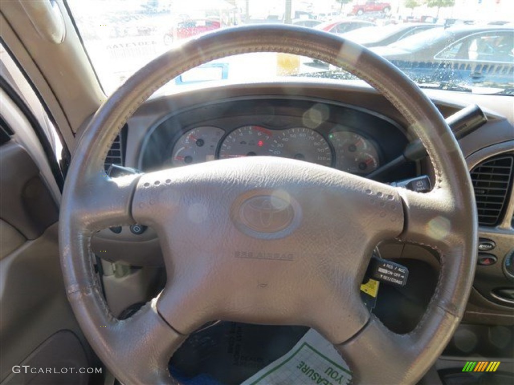 2002 Sequoia Limited 4WD - Natural White / Oak photo #18