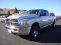 2012 Bright Silver Metallic Dodge Ram 2500 HD SLT Crew Cab 4x4  photo #3