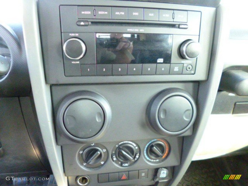2009 Wrangler X 4x4 - Deep Water Blue Pearl Coat / Dark Slate Gray/Medium Slate Gray photo #15