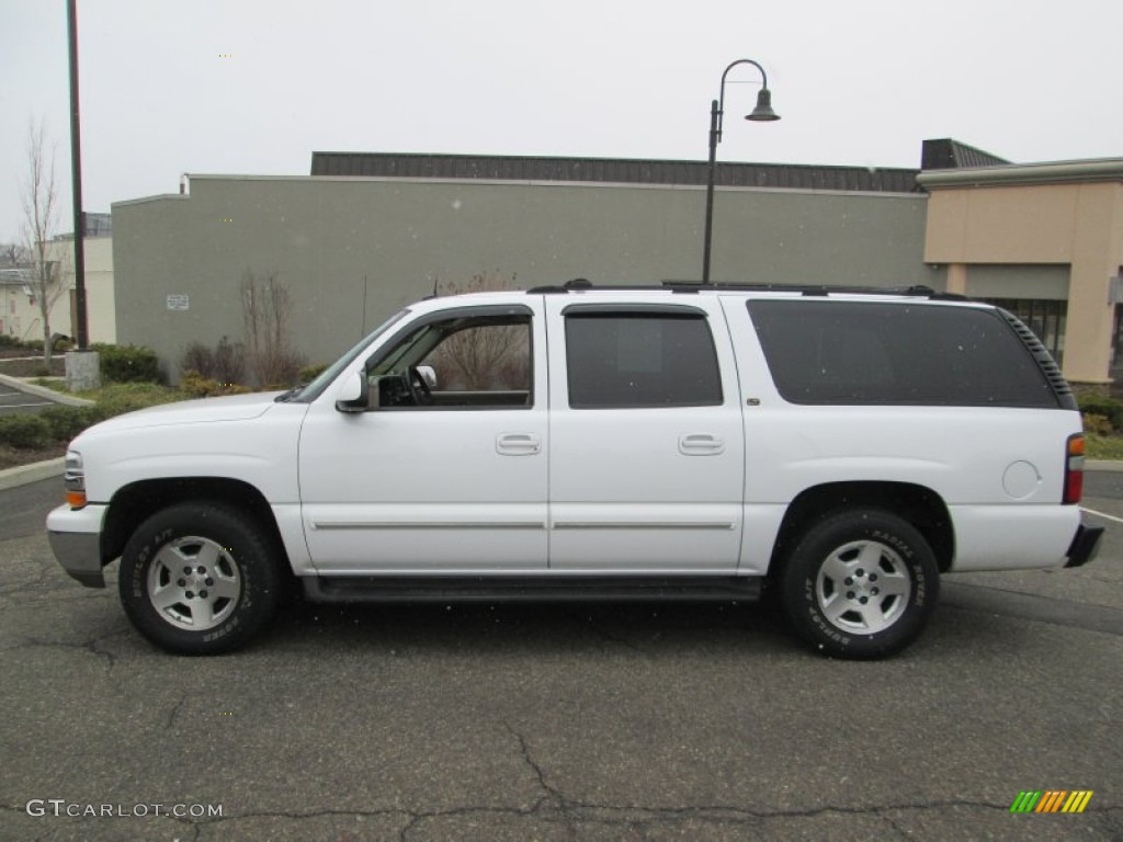Summit White 2004 Chevrolet Suburban 1500 LT 4x4 Exterior Photo #89166745
