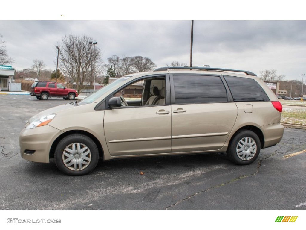 Desert Sand Mica 2007 Toyota Sienna LE Exterior Photo #89167562