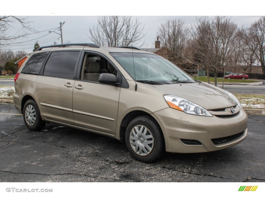 Desert Sand Mica 2007 Toyota Sienna LE Exterior Photo #89167684