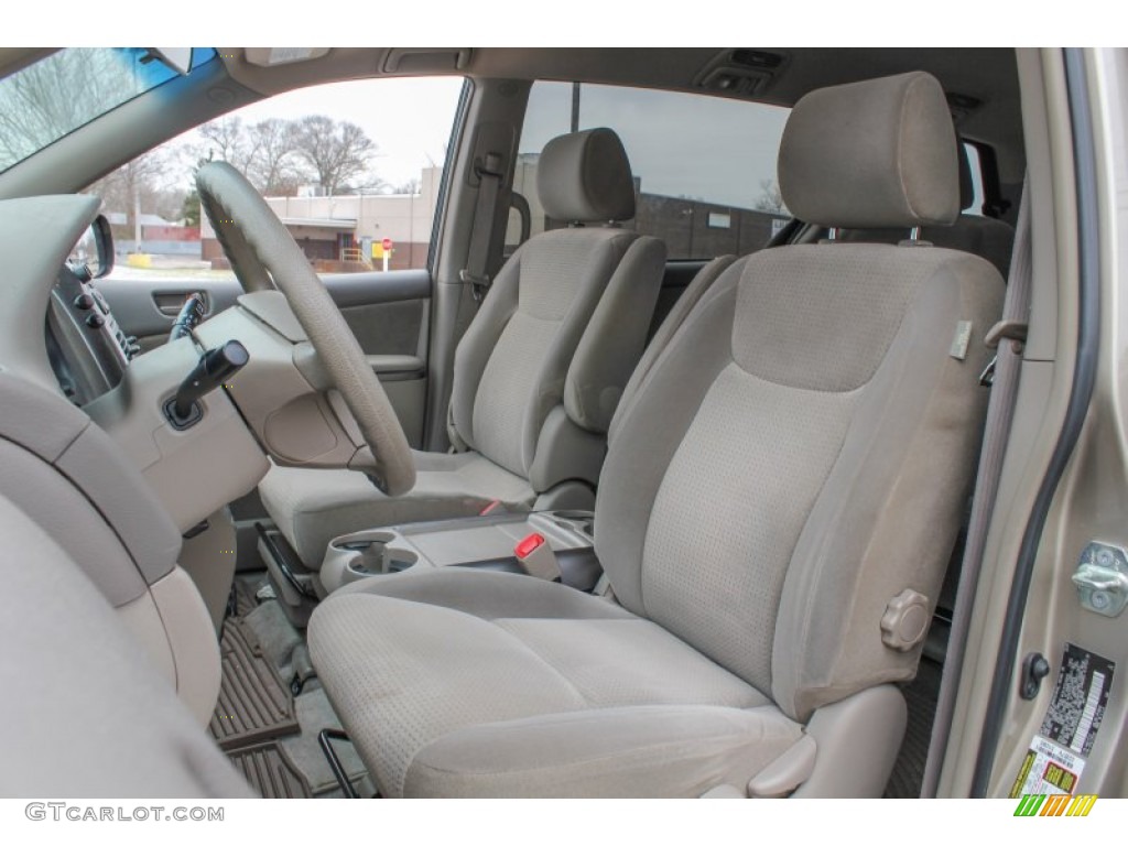 2007 Toyota Sienna LE Front Seat Photo #89167759