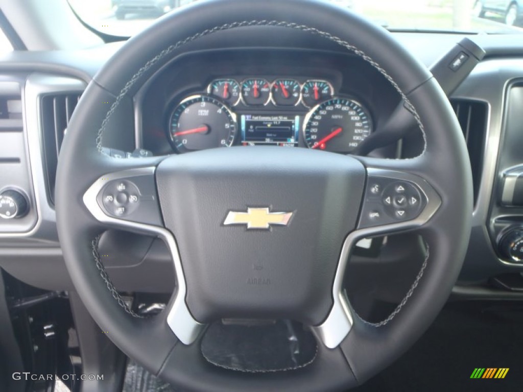 2014 Silverado 1500 LT Crew Cab - Black / Jet Black photo #12