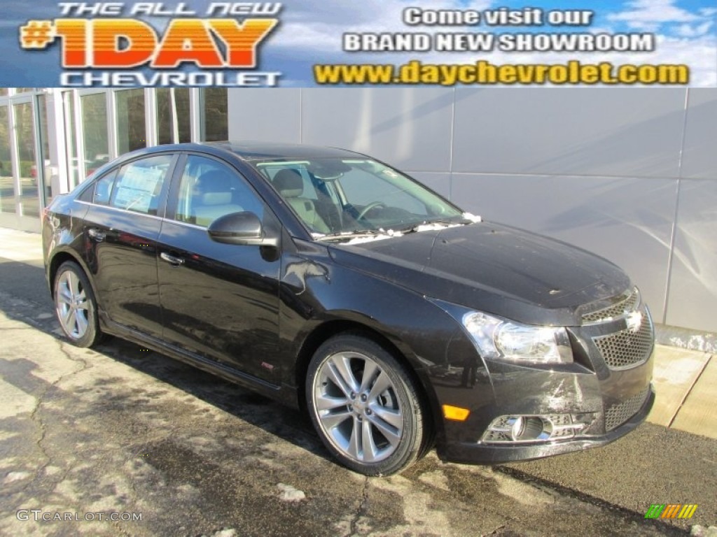 2014 Cruze LTZ - Black Granite Metallic / Jet Black photo #1