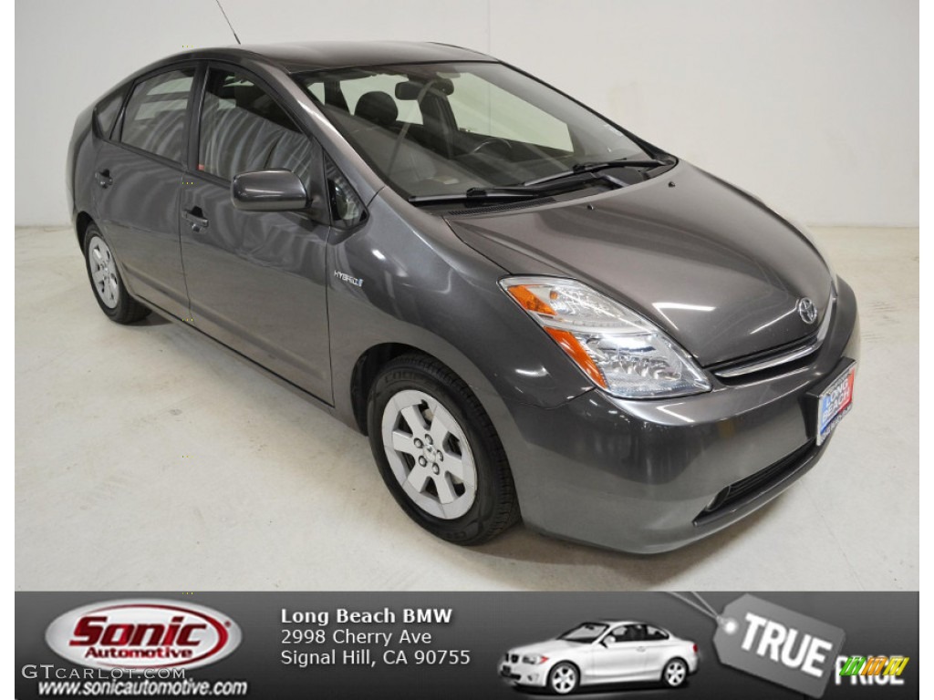 2008 Prius Hybrid Touring - Black / Gray photo #1