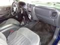 2002 Chevrolet Blazer Graphite Interior Dashboard Photo